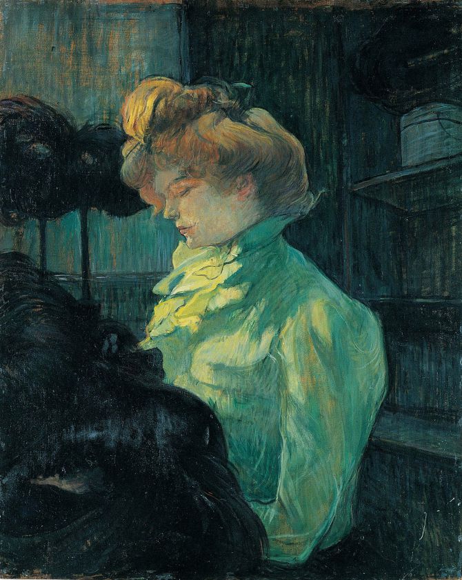 La modista di Toulouse-Lautrec