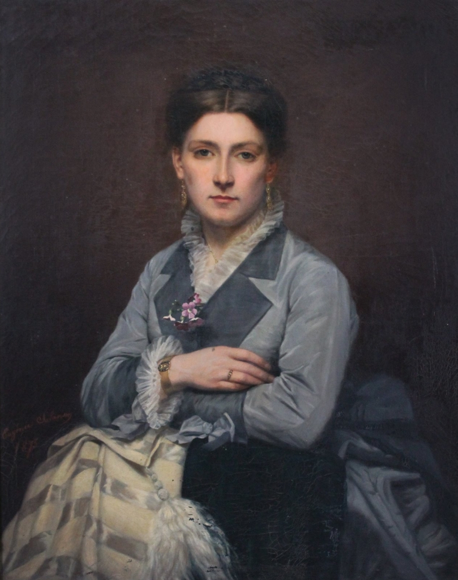 Eugénie Marie Salanson, la&nbsp;ritrattista