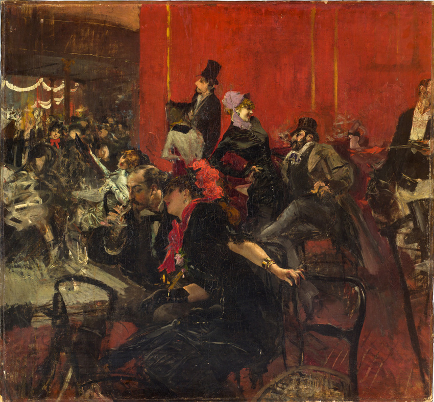 Scena di festa di&nbsp;Boldini