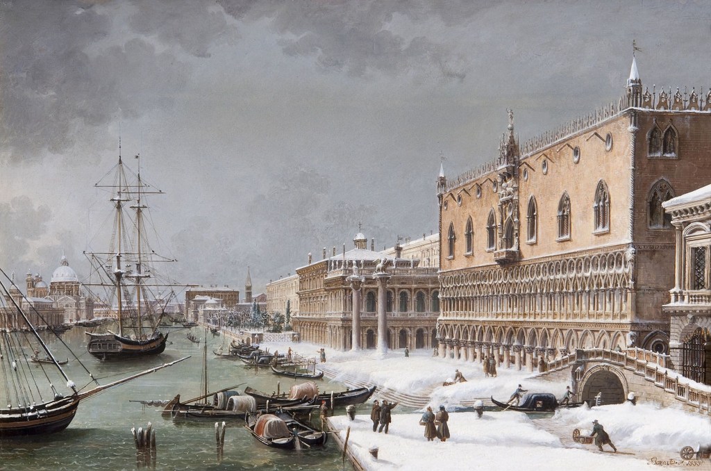 Venezia sotto la neve di Borsato