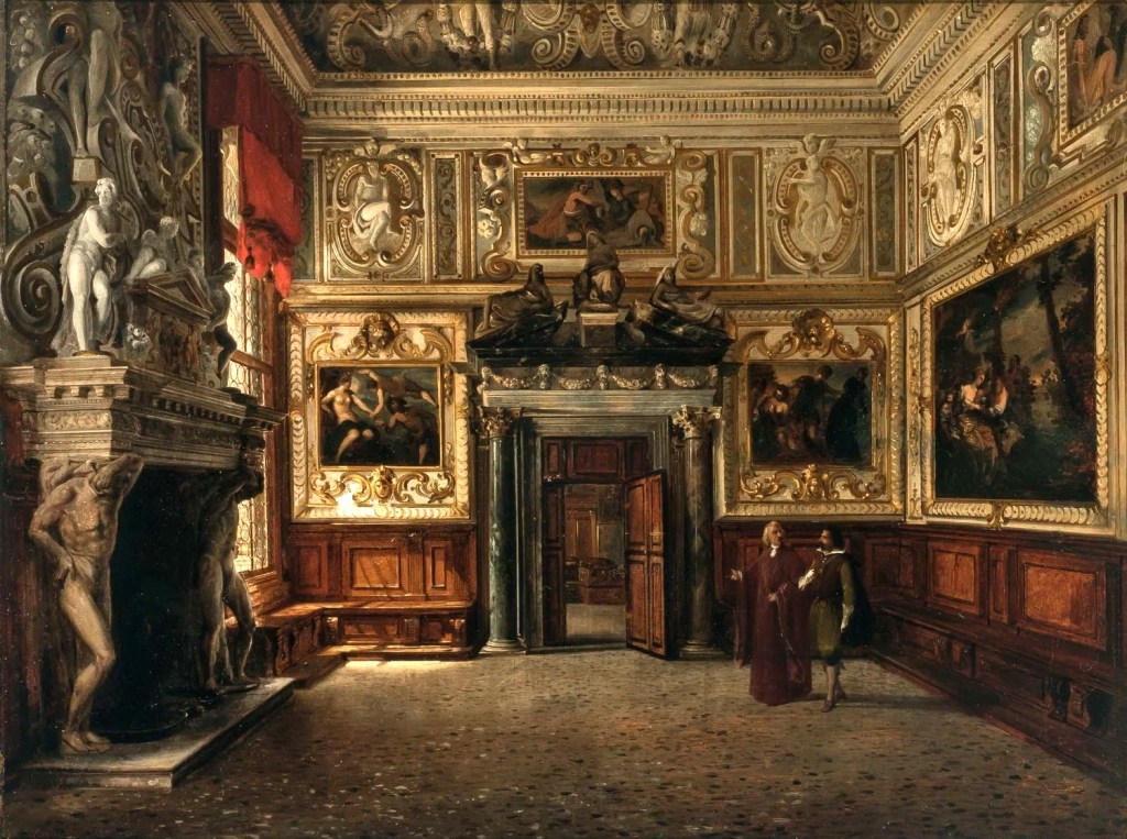 La Sala dell’Anticollegio di Palazzo Ducale di Querena