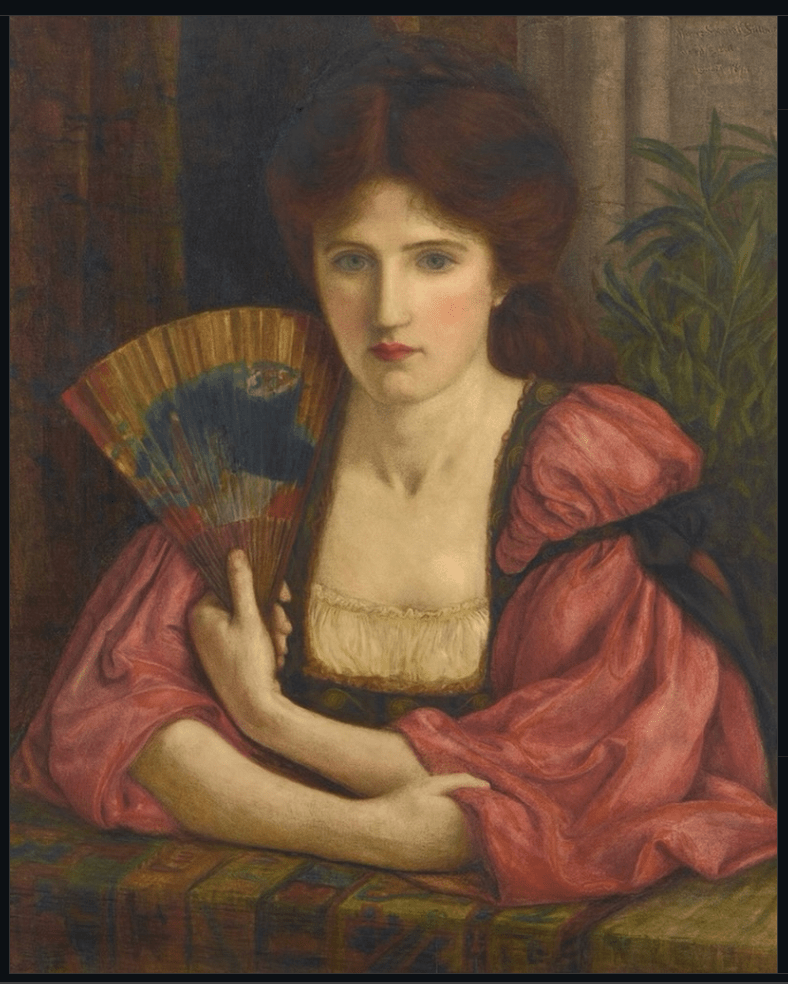 Autoritratto di Maria Spartali&nbsp;Stillman