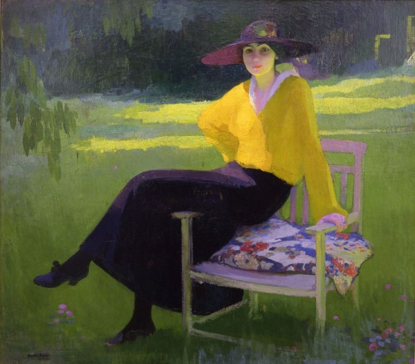 Nel parco di Amedeo Bocchi